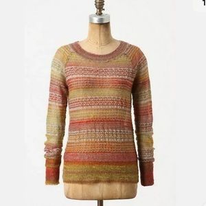 Anthropologie Charlie & Robin Sunmarled Pullover